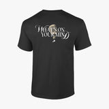 What's On Your Mind Black T-Shirt